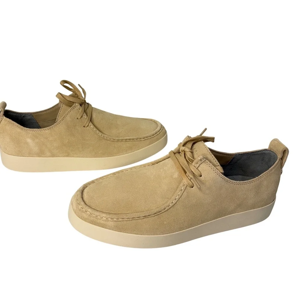 Everlane Tan Suede Leather Platform‎ Trainer Sneaker Loafer 10 Preppy Outdoor